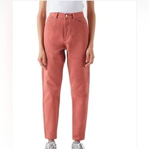 2/30$ Dr. Denim High Rise Coral Jeans